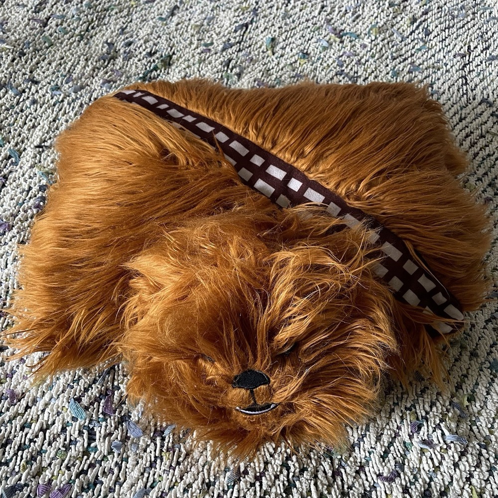 Star Wars Pillow Pets Chewbacca 16" Plush Toy Pillow Washed And Brushed‎